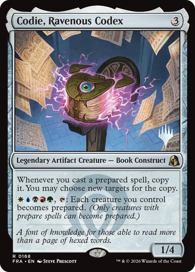 Codie, Ravenous Codex [Reality Fracture Promos] | Exor Games Dartmouth