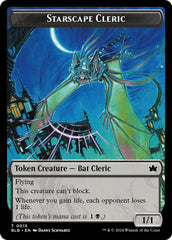 Starscape Cleric // Treasure Double-Sided Token [Secrets of Strixhaven Tokens] | Exor Games Dartmouth
