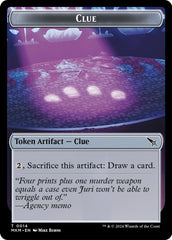 Food // Clue Token Double-Sided Token [Secrets of Strixhaven Tokens] | Exor Games Dartmouth