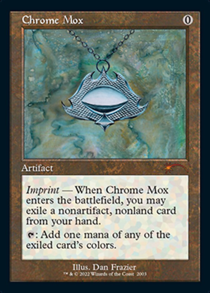 Chrome Mox (Retro) [Secret Lair Countdown Kit] | Exor Games Dartmouth