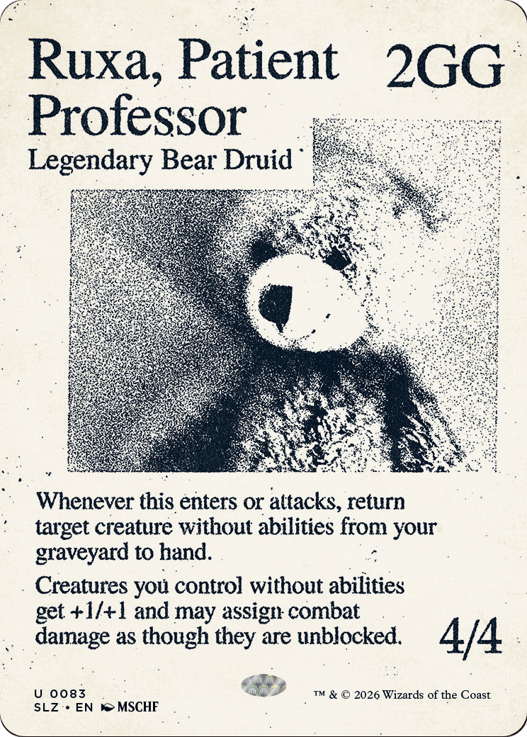 Ruxa, Patient Professor (0083) [Secret Lair x MSCHF: The Zeta Set] | Exor Games Dartmouth