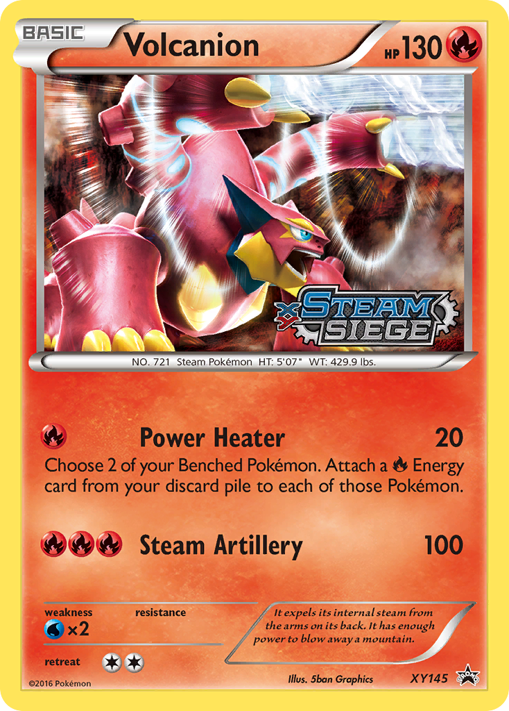 Volcanion (XY145) [XY: Black Star Promos] | Exor Games Dartmouth