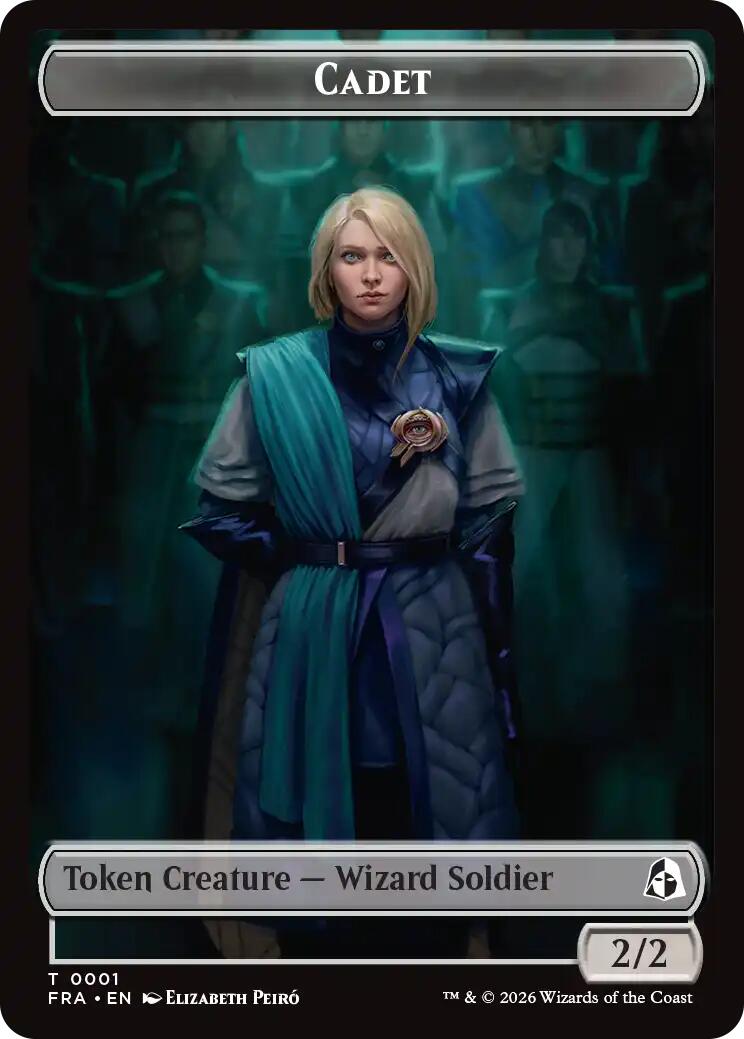 Cadet // Beast Double-Sided Token [Reality Fracture Tokens] | Exor Games Dartmouth