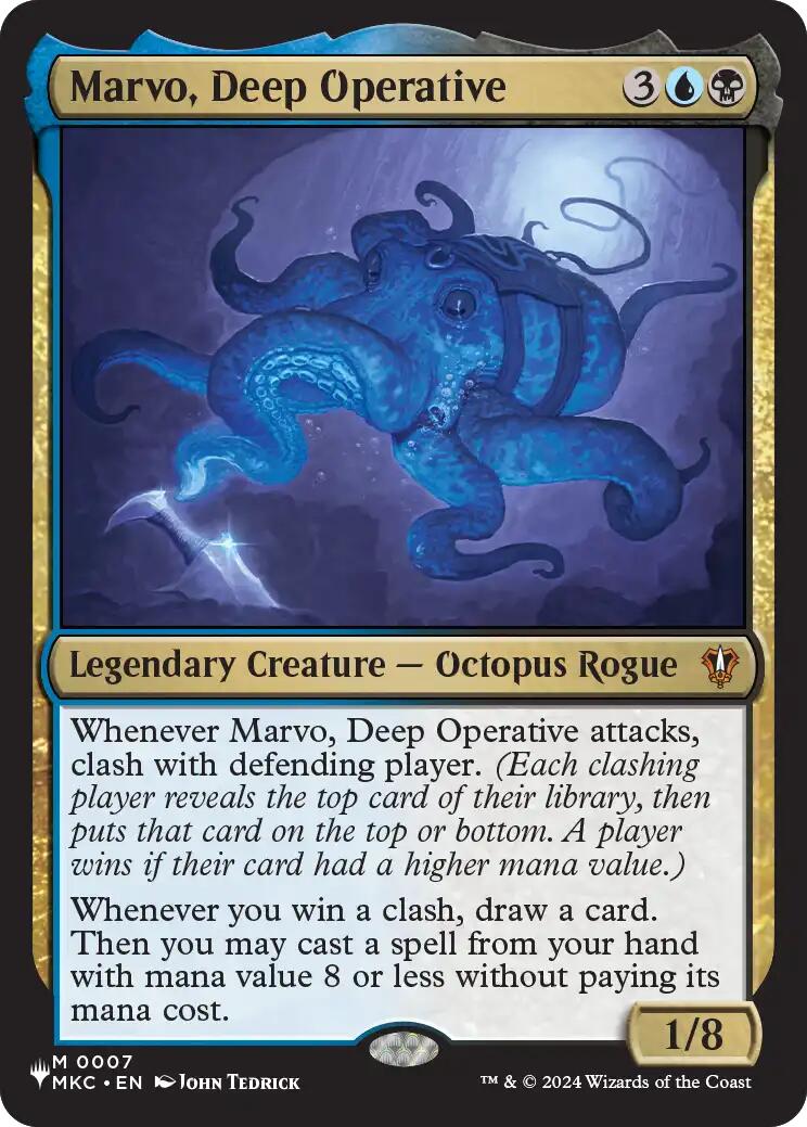 Marvo, Deep Operative [The List] | Exor Games Dartmouth