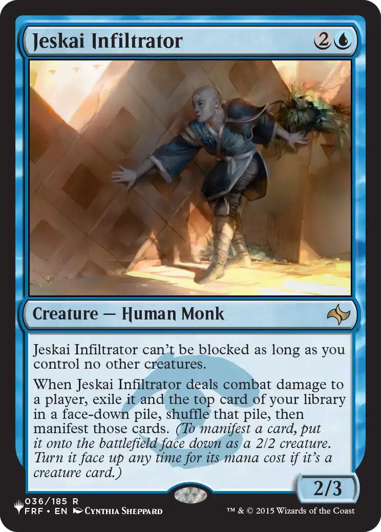 Jeskai Infiltrator [The List] | Exor Games Dartmouth