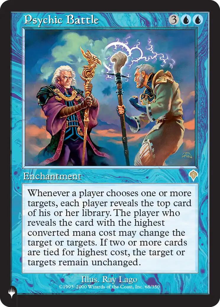 Psychic Battle [The List] | Exor Games Dartmouth
