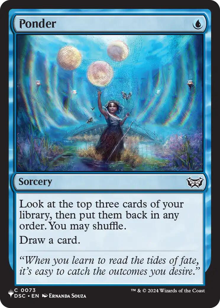 Ponder (DSC) [The List] | Exor Games Dartmouth