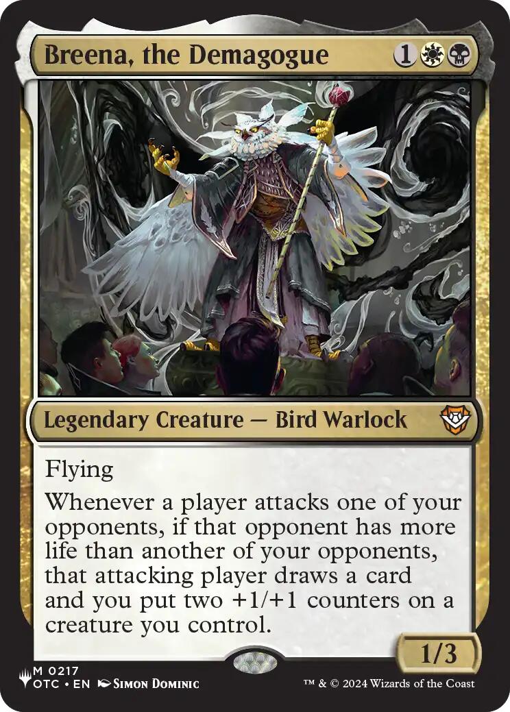 Breena, the Demagogue [The List] | Exor Games Dartmouth