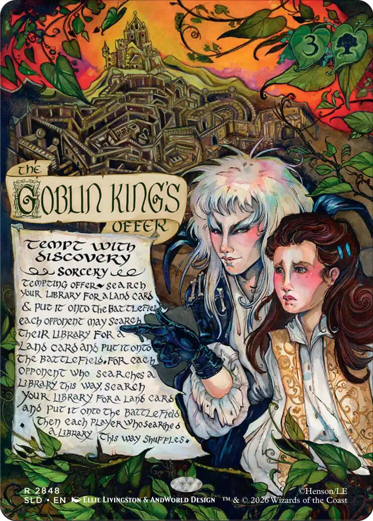 The Goblin King's Offer - Tempt with Discovery [Secret Lair Drop Series] | Exor Games Dartmouth