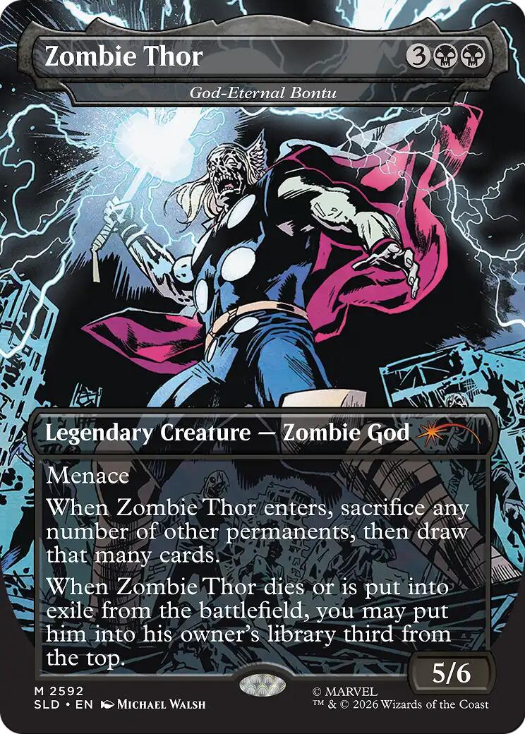 Zombie Thor - God-Eternal Bontu [Secret Lair Drop Series] | Exor Games Dartmouth