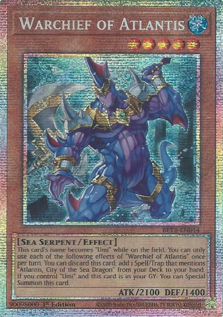 Warchief of Atlantis (Starlight Rare) [BETB-EN014] Starlight Rare | Exor Games Dartmouth