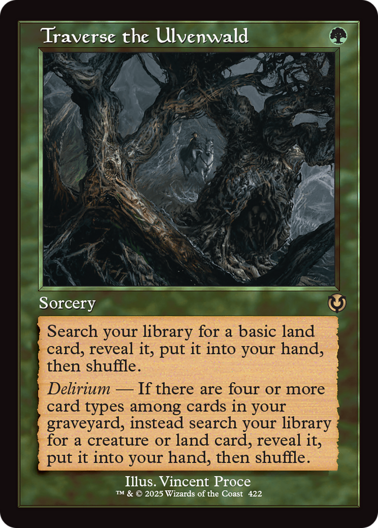 Traverse the Ulvenwald (Retro Frame) [Innistrad Remastered] | Exor Games Dartmouth