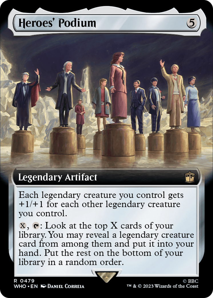 Heroes' Podium (Extended Art) [Doctor Who] | Exor Games Dartmouth