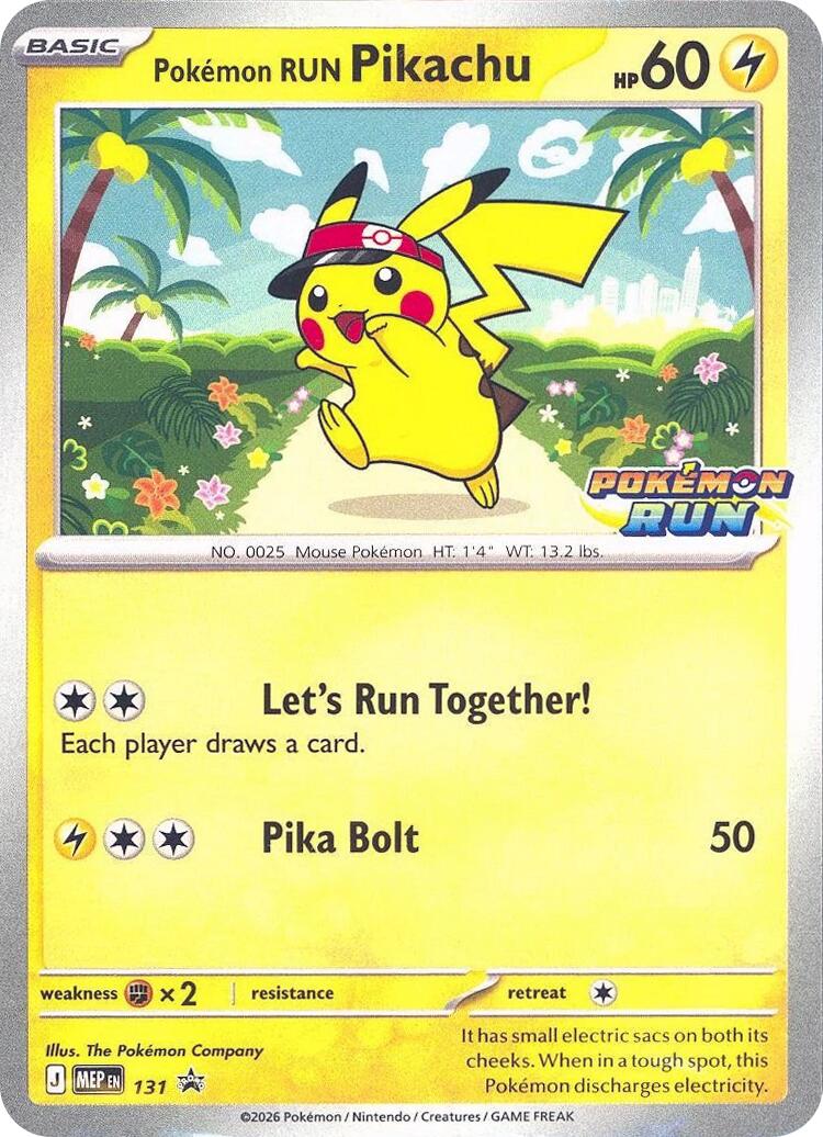 Pokemon Run Pikachu (131) [Miscellaneous Cards] | Exor Games Dartmouth