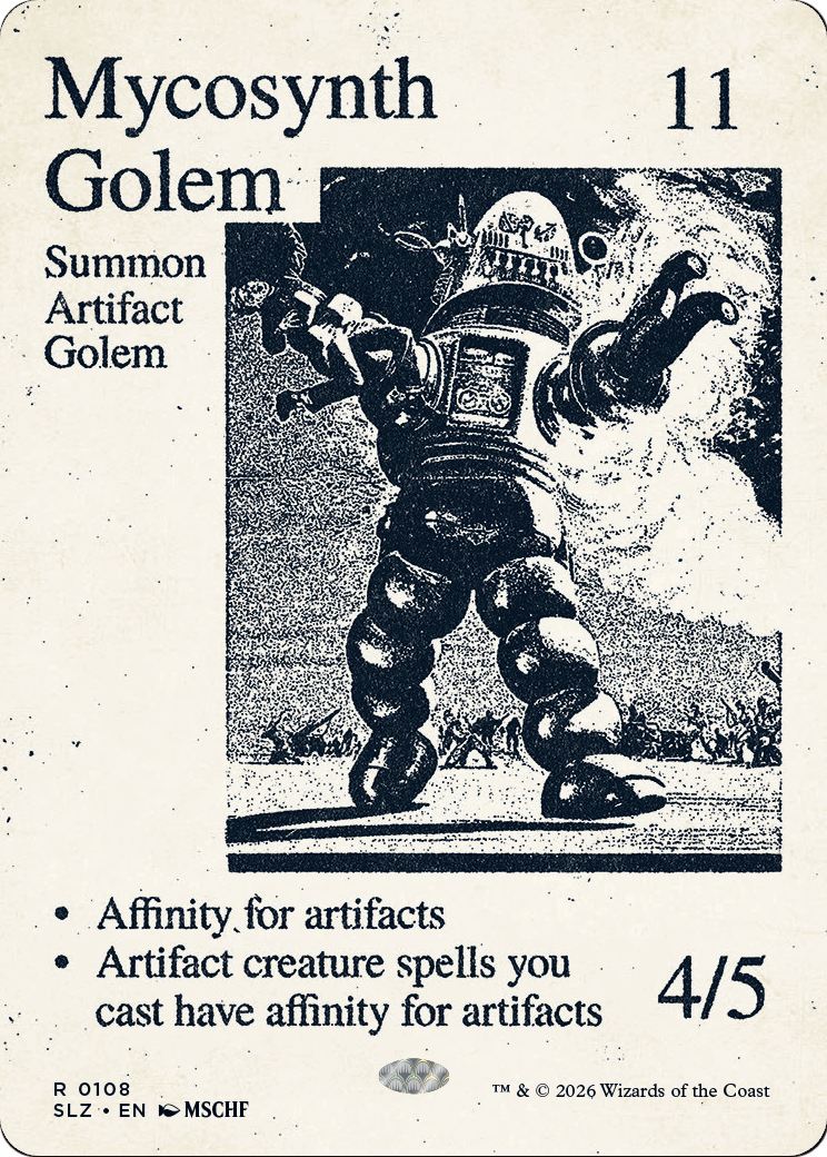 Mycosynth Golem (0108) [Secret Lair x MSCHF: The Zeta Set] | Exor Games Dartmouth