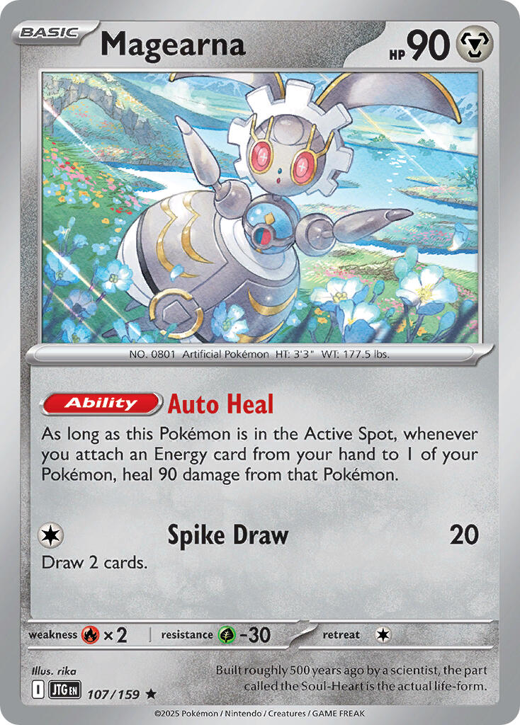 Magearna (107/159) (Deck Exclusive) [Scarlet & Violet: Journey Together] | Exor Games Dartmouth
