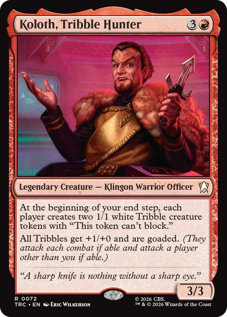 Koloth, Tribble Hunter [Star Trek Commander] | Exor Games Dartmouth