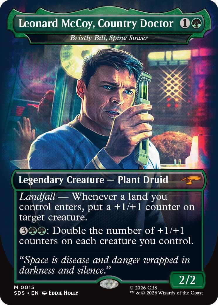 Leonard McCoy, Country Doctor - Bristly Bill, Spine Sower (Borderless) [Star Trek: Stardates] | Exor Games Dartmouth