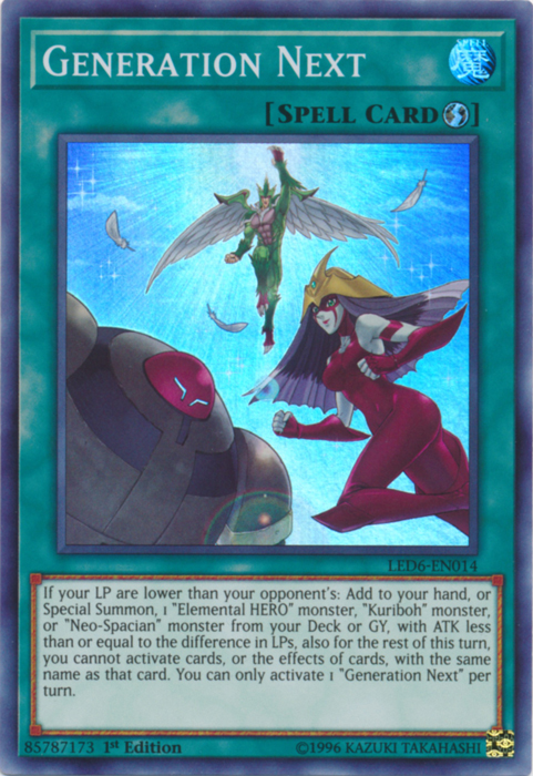 Generation Next [LED6-EN014] Super Rare | Exor Games Dartmouth