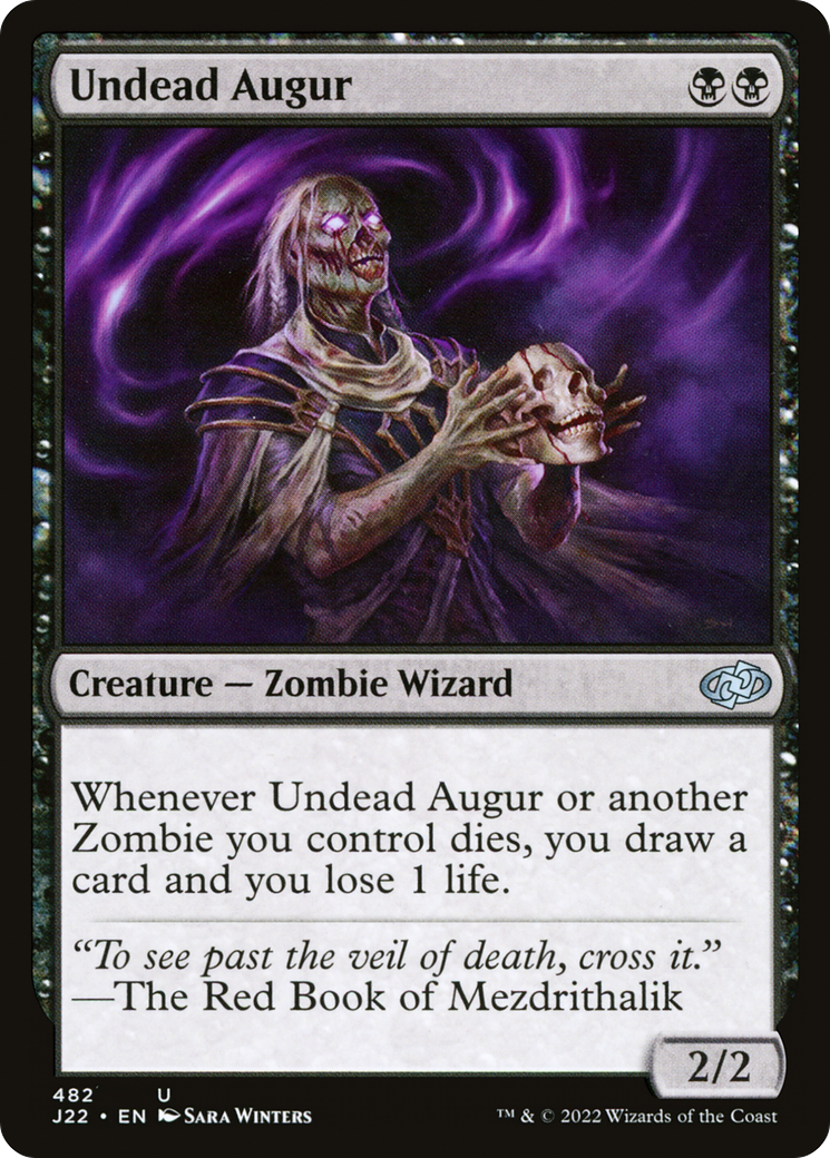 Undead Augur [Jumpstart 2022] | Exor Games Dartmouth
