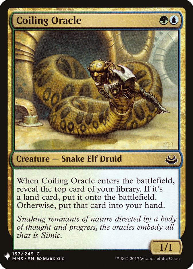 Coiling Oracle [Mystery Booster] | Exor Games Dartmouth