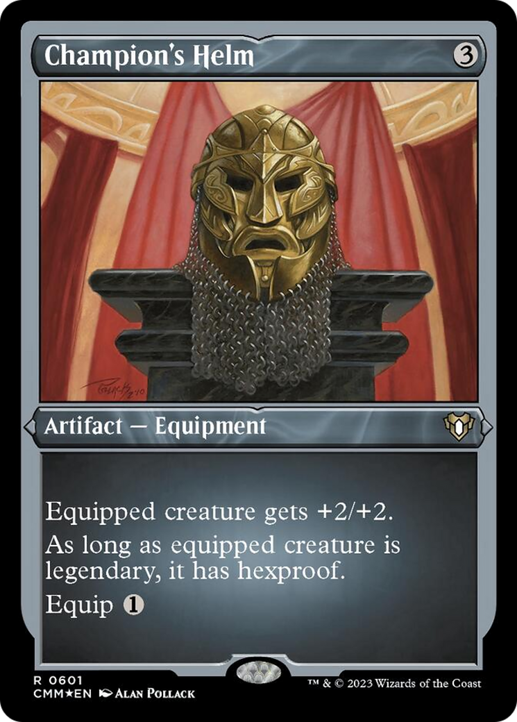 Champion's Helm (Foil Etched) [Commander Masters] | Exor Games Dartmouth