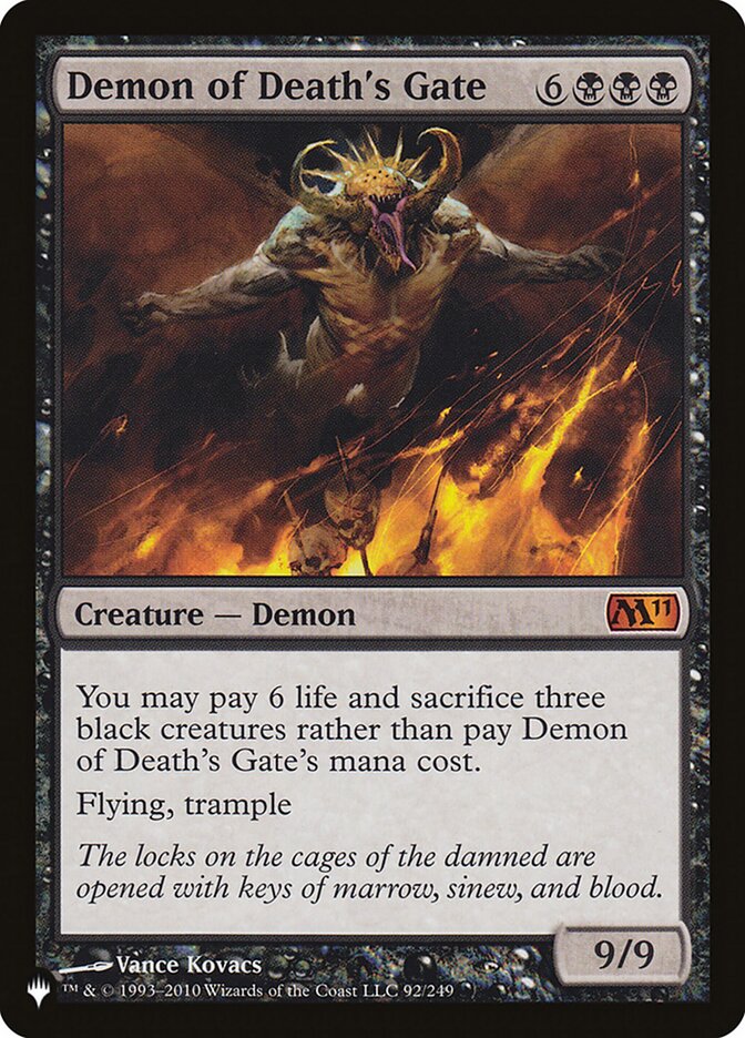 Demon of Death's Gate [The List] | Exor Games Dartmouth