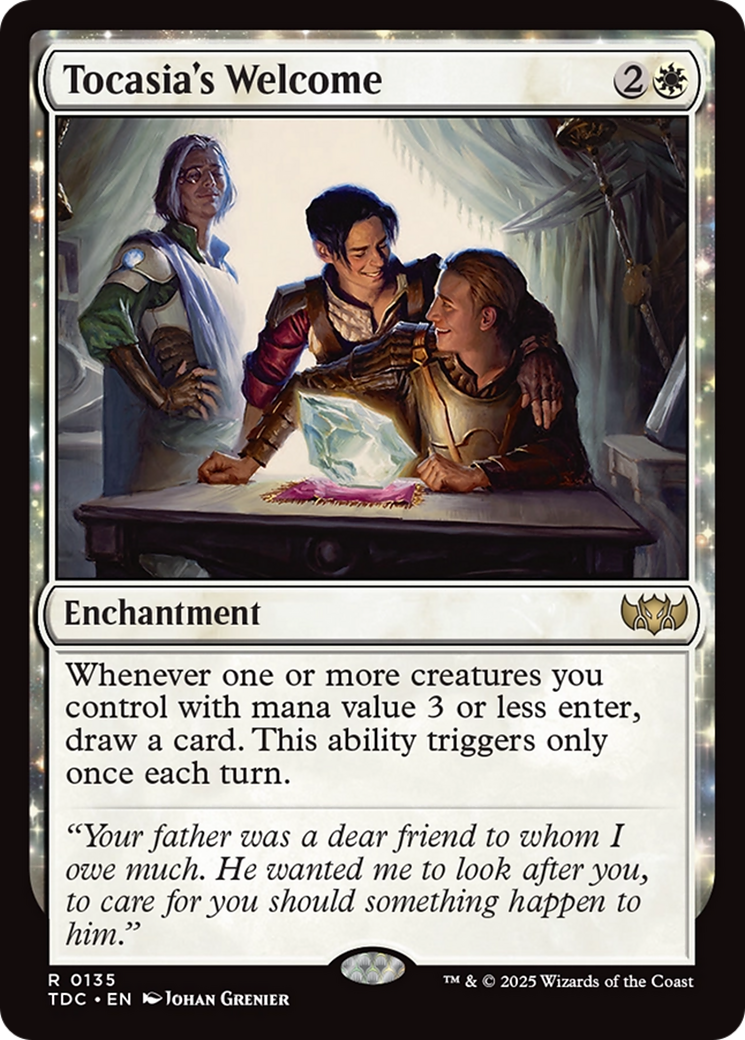Tocasia's Welcome [Tarkir: Dragonstorm Commander] | Exor Games Dartmouth