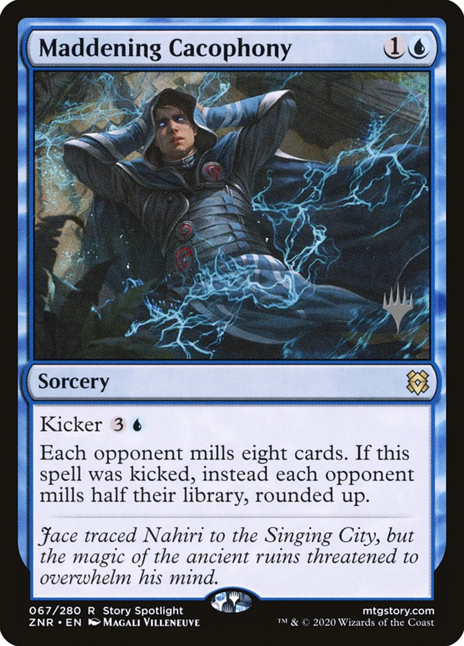 Maddening Cacophony (Promo Pack) [Zendikar Rising Promos] | Exor Games Dartmouth