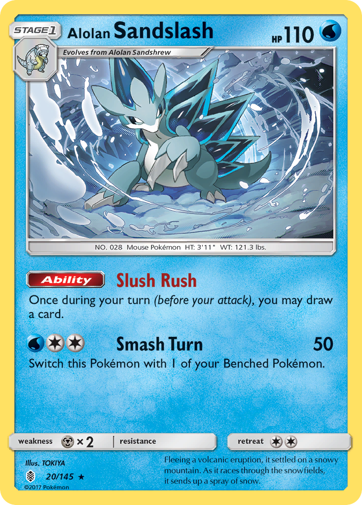 Alolan Sandslash (20/145) [Sun & Moon: Guardians Rising] | Exor Games Dartmouth