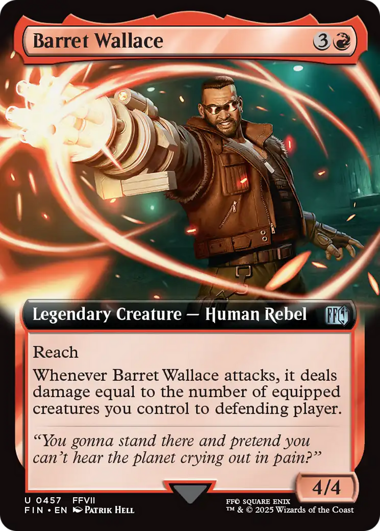 Barret Wallace (Extended Art) [FINAL FANTASY] | Exor Games Dartmouth