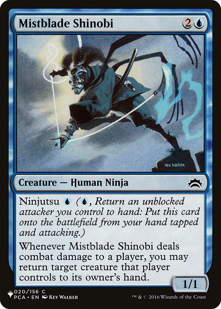 Mistblade Shinobi [The List Reprints] | Exor Games Dartmouth