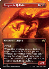 Magmatic Hellkite (Borderless) [Tarkir: Dragonstorm] | Exor Games Dartmouth