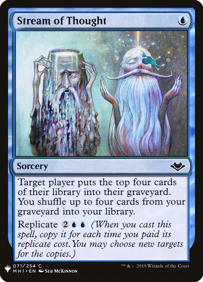 Stream of Thought [Mystery Booster] | Exor Games Dartmouth