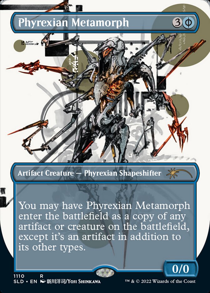 Phyrexian Metamorph (Borderless) [Secret Lair Drop Series] | Exor Games Dartmouth