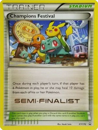 Champions Festival (XY176) (2016 Semi-Finalist) [XY: Black Star Promos] | Exor Games Dartmouth