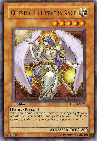 Celestia, Lightsworn Angel [LODT-EN024] Ultra Rare | Exor Games Dartmouth