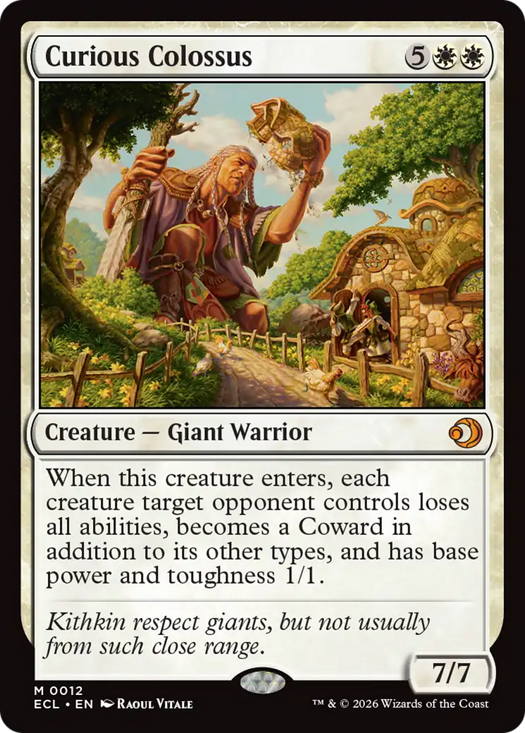 Curious Colossus [Lorwyn Eclipsed] | Exor Games Dartmouth