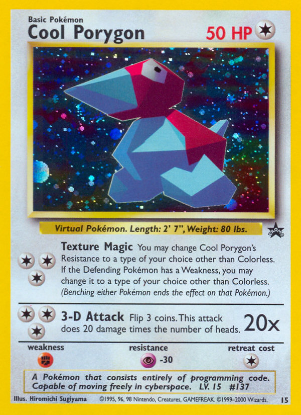 Cool Porygon (15) [Wizards of the Coast: Black Star Promos] | Exor Games Dartmouth