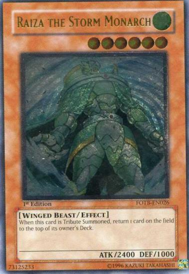 Raiza the Storm Monarch [FOTB-EN026] Ultimate Rare | Exor Games Dartmouth