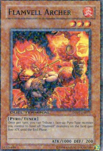 Flamvell Archer [DT01-EN071] Common | Exor Games Dartmouth