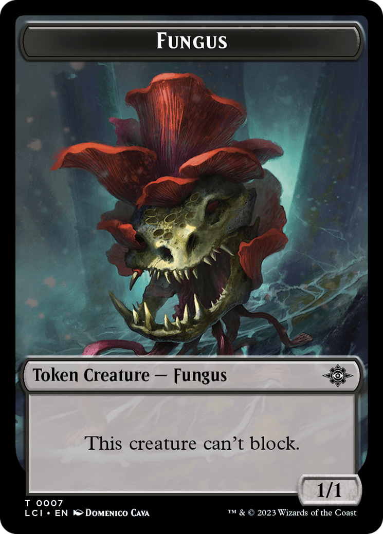 Fungus Token [The Lost Caverns of Ixalan Tokens] | Exor Games Dartmouth