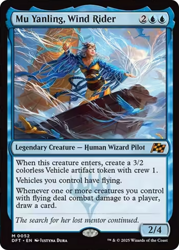 Mu Yanling, Wind Rider [Aetherdrift] | Exor Games Dartmouth