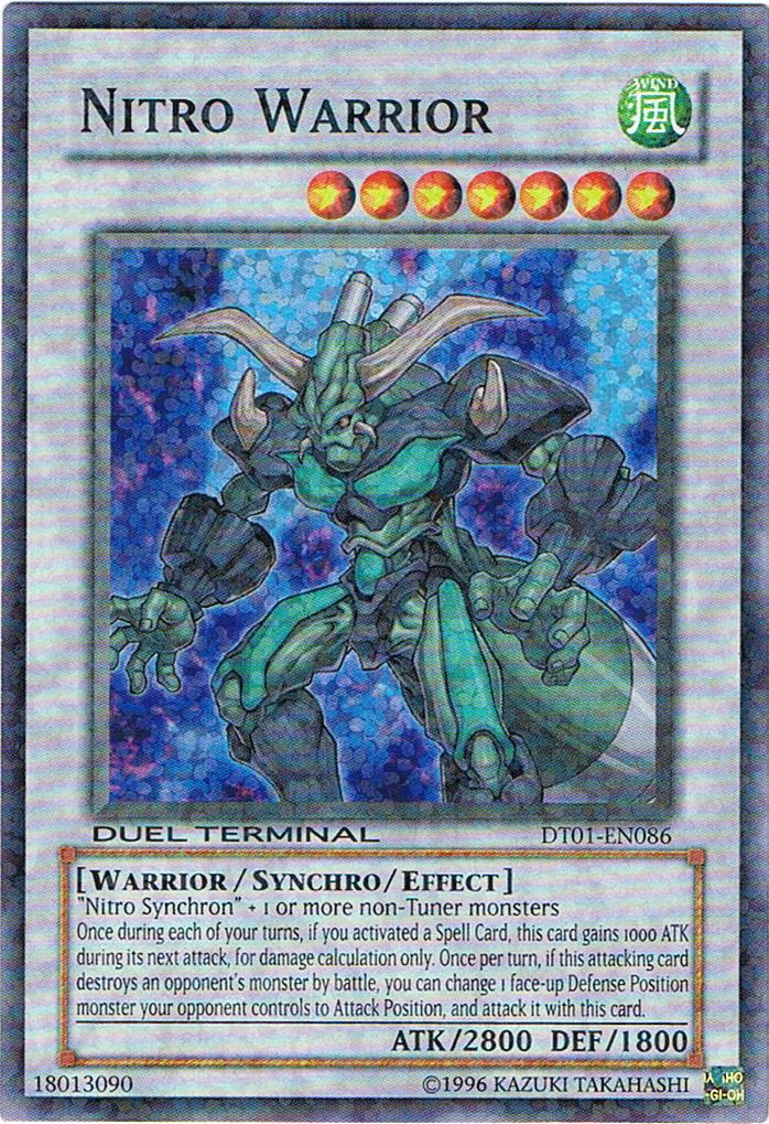 Nitro Warrior [DT01-EN086] Super Rare | Exor Games Dartmouth
