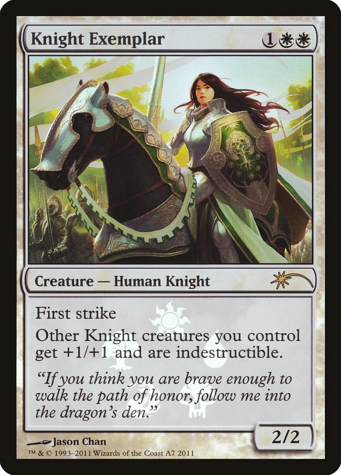 Knight Exemplar [Resale Promos] | Exor Games Dartmouth