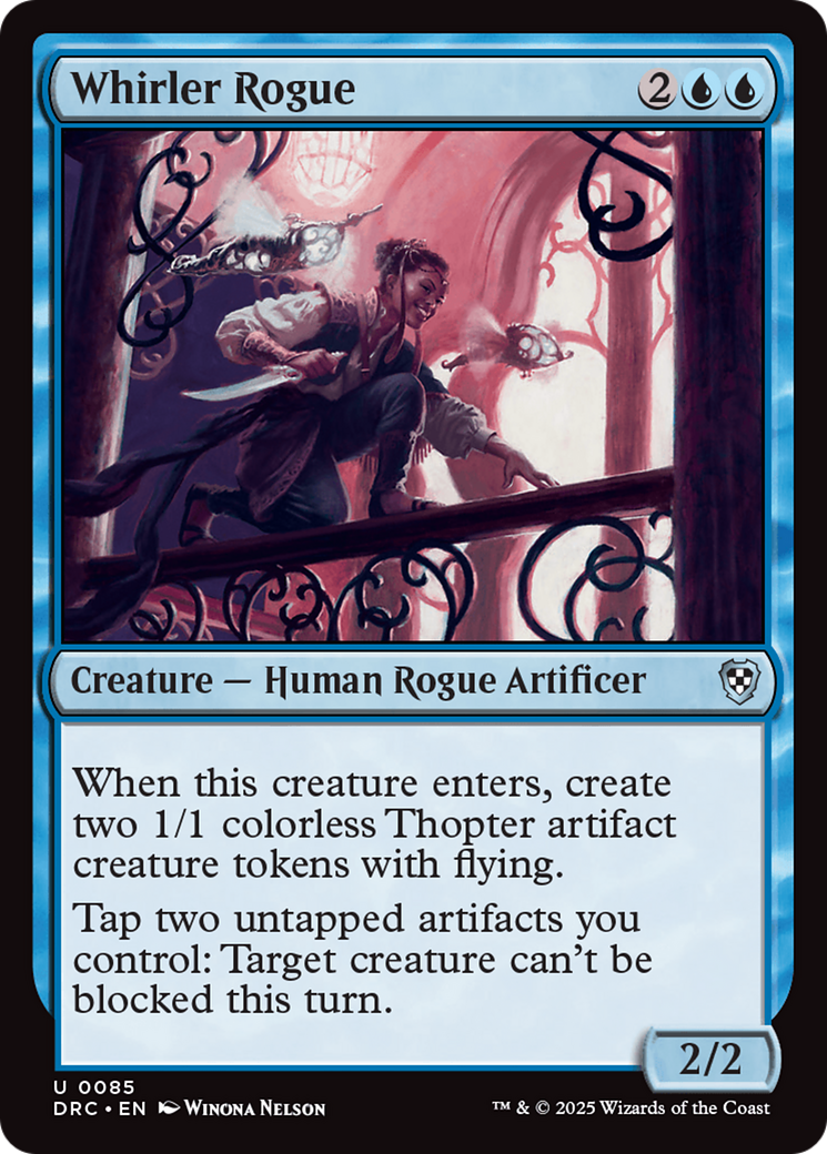 Whirler Rogue [Aetherdrift Commander] | Exor Games Dartmouth