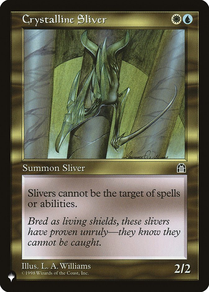 Crystalline Sliver [The List] | Exor Games Dartmouth