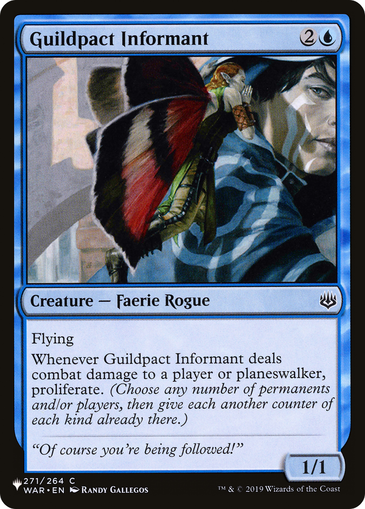 Guildpact Informant [The List Reprints] | Exor Games Dartmouth