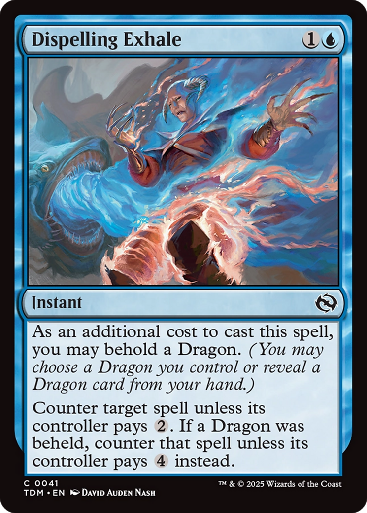 Dispelling Exhale [Tarkir: Dragonstorm] | Exor Games Dartmouth