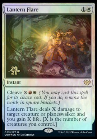 Lantern Flare [Innistrad: Crimson Vow Prerelease Promos] | Exor Games Dartmouth